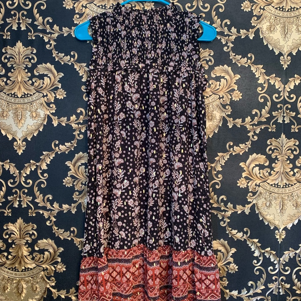 🦇 Smock Neck Boho Dress 🦇